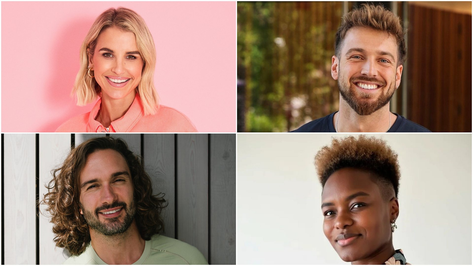 Four famous faces step into the arena for Gladiators: Celebrity Special on BBC One and iPlayer